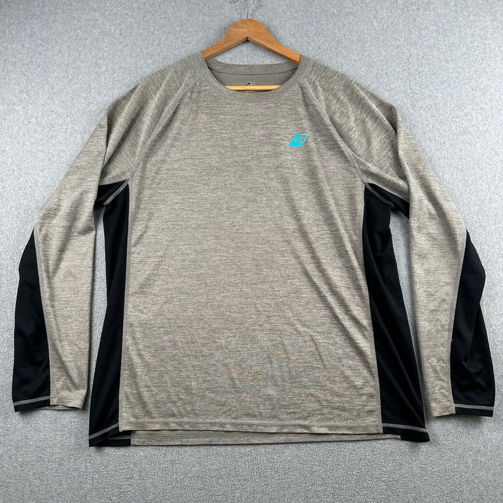 Laguna Rash Guard Mens XL Gray Long Sleeve UV Guard Athletic Shirt